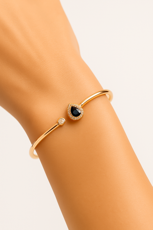 Brazalete Gota De Zafiro y Diamantes